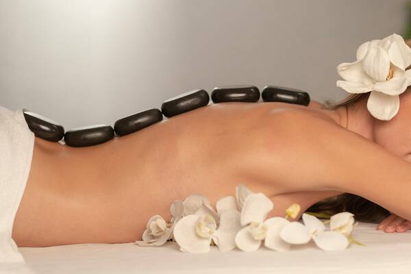 Hot stone massage